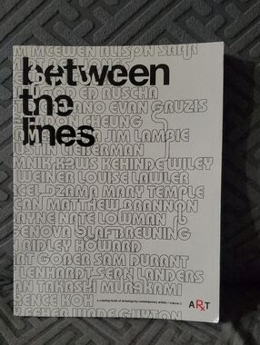 Between the Lines Coloring Book - Black & White Cover